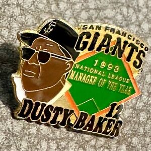 San Francisco Giants Dusty Baker Manager of the Year Pin